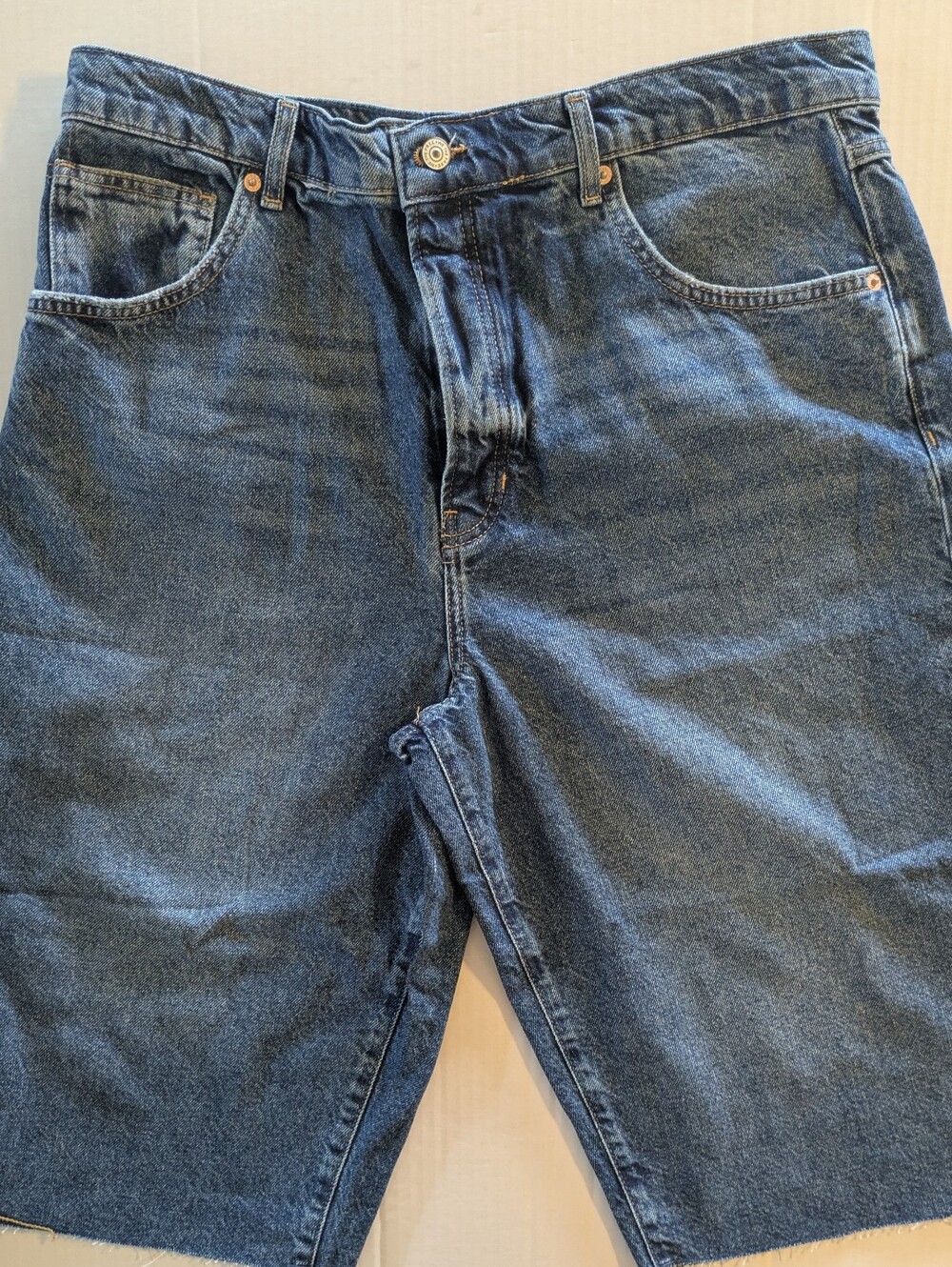 We The Free Women's Classic Blue Denim Jean Shorts- Size 33 (NWOT)
